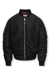 Only Girls Chaqueta bomber de ni&ntilde;a negro