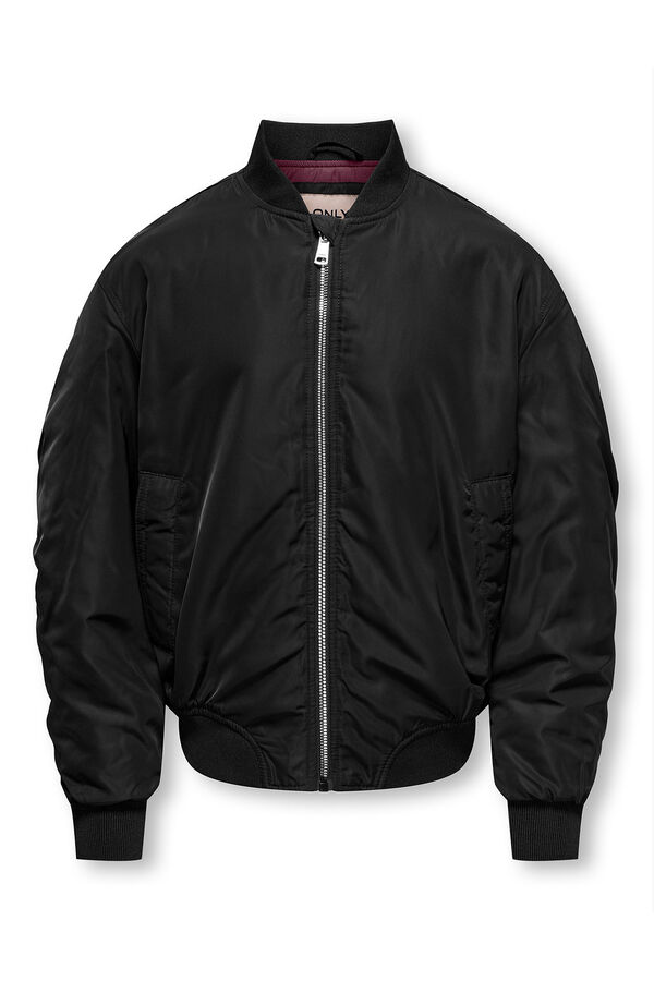 Only Girls Chaqueta bomber de ni&ntilde;a negro