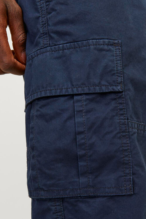 Jack & Jones Pantal&oacute;n corto tipo cargo azul