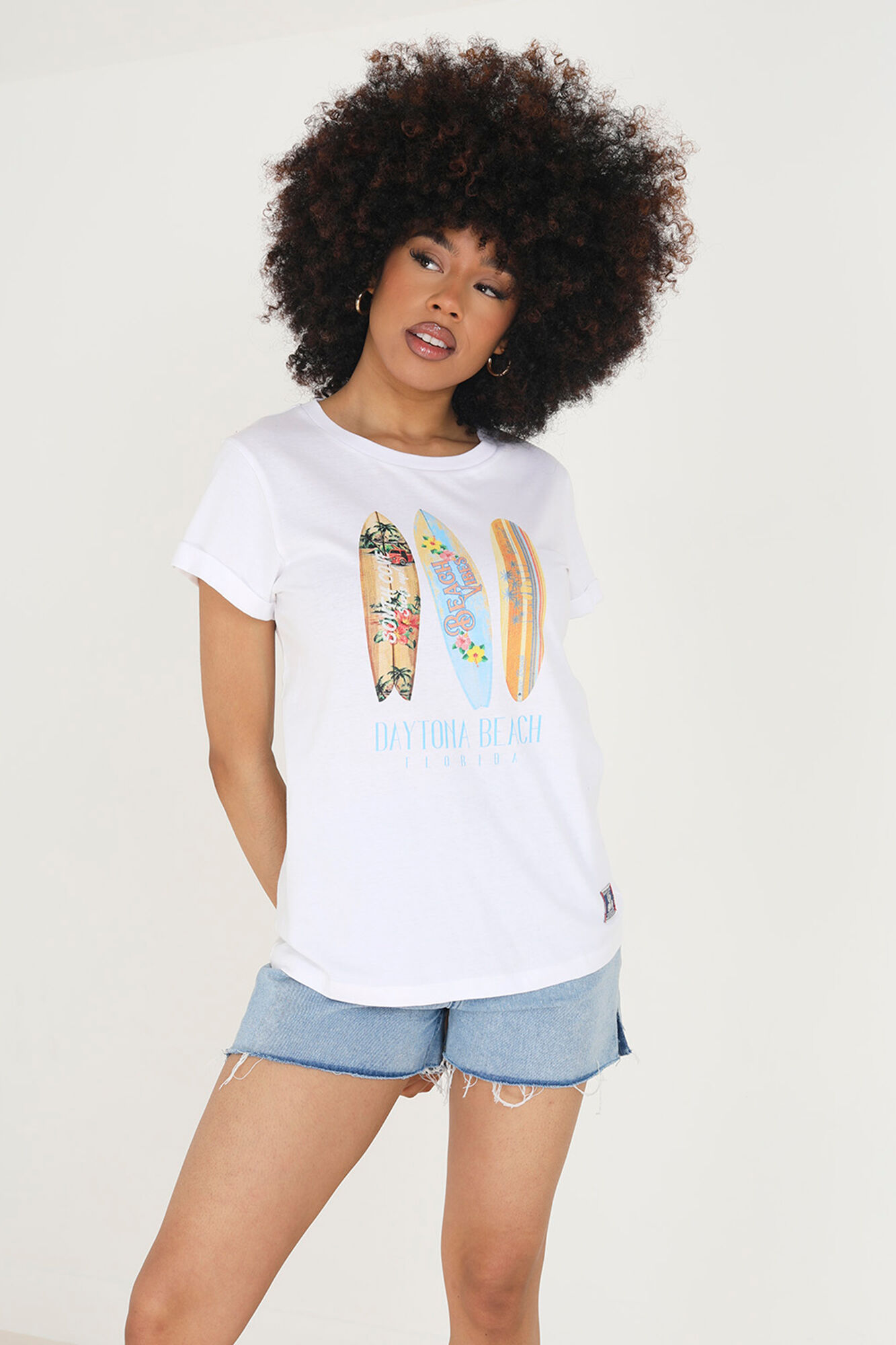 Brave Soul Camiseta manga corta estampada