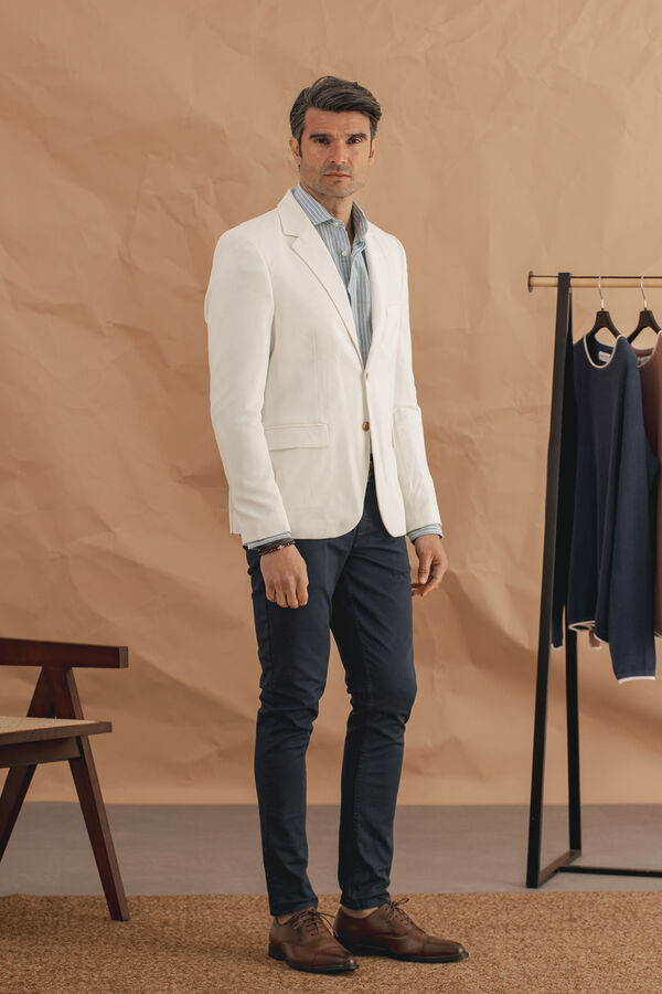 Celopman Blazer casual  branco