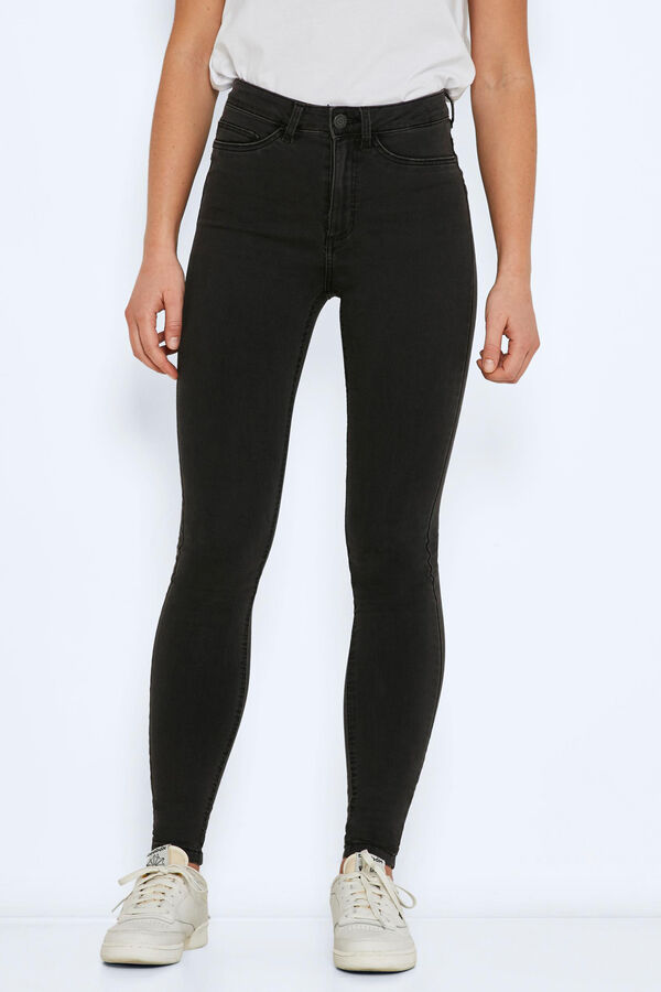 Noisy May Pantal&oacute;n vaquero pitillo gris