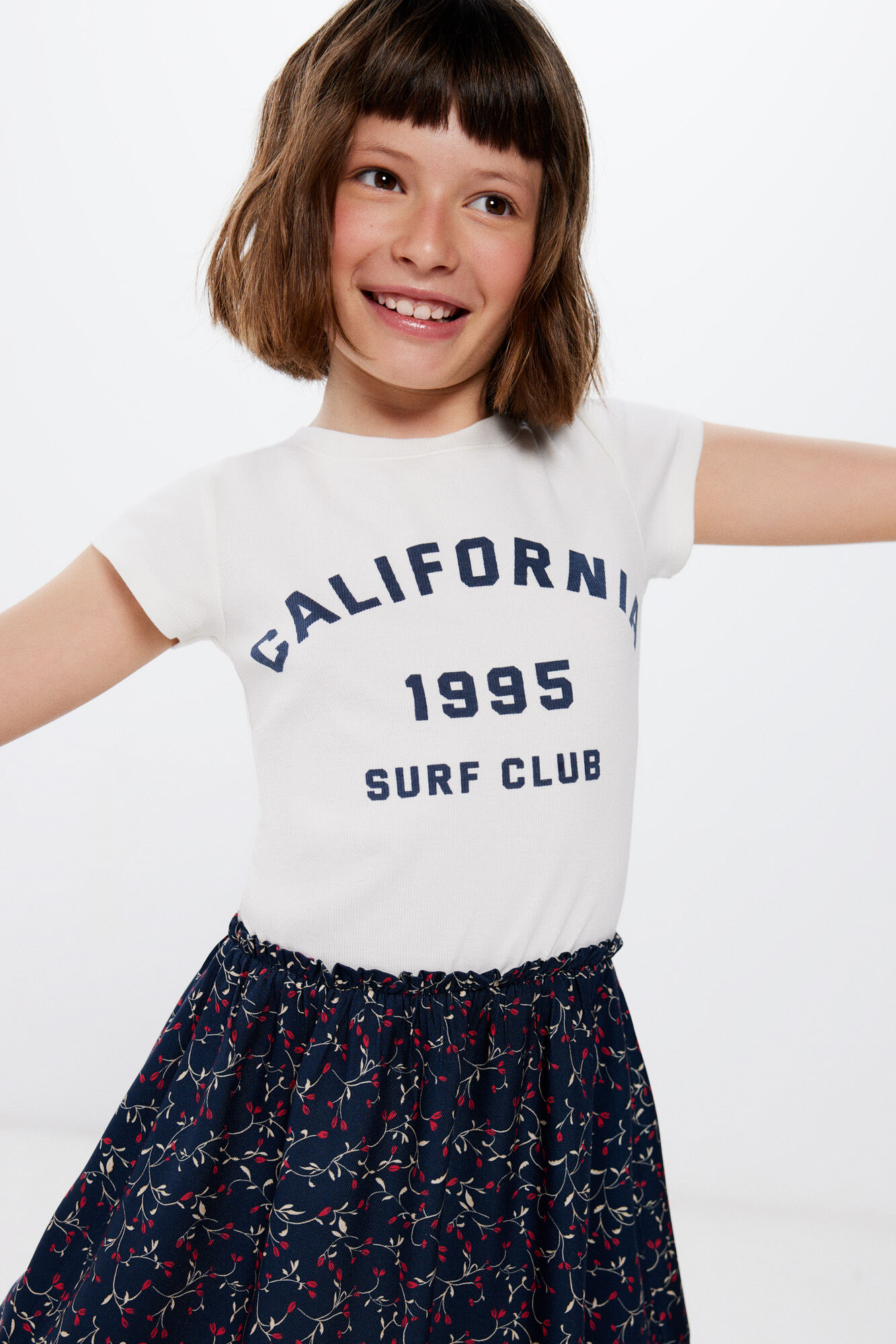 Springfield Kids Vestido combinado &quot;California&quot; menina