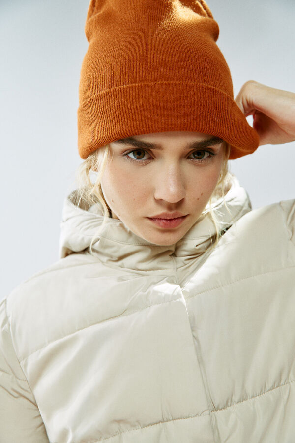 Springfield Chaqueta Acolchada Poli&eacute;ster Reciclado beige