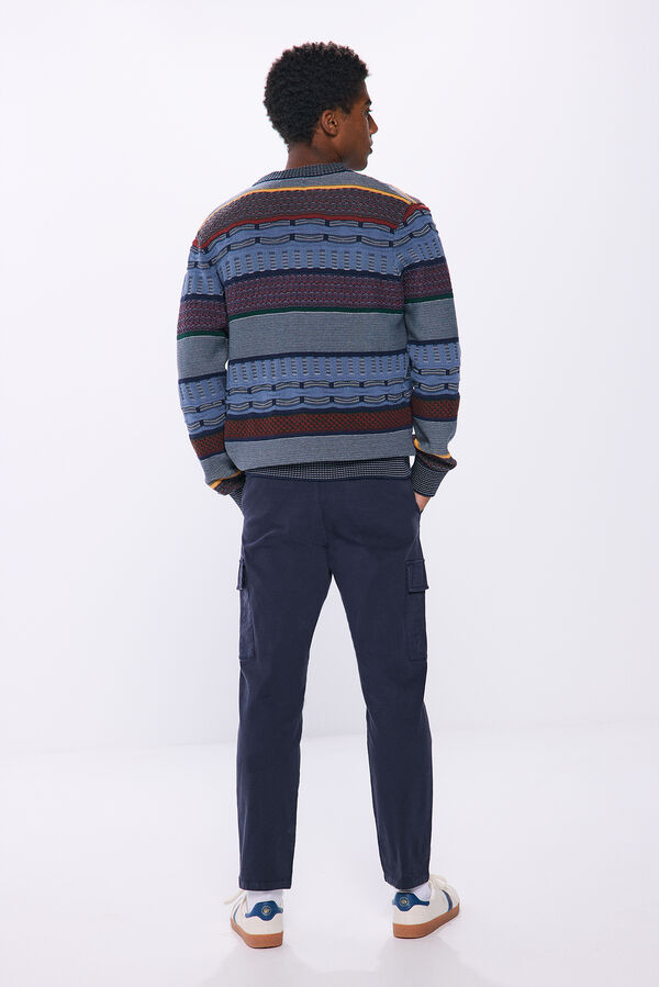 Springfield Pantal&oacute;n cargo azul
