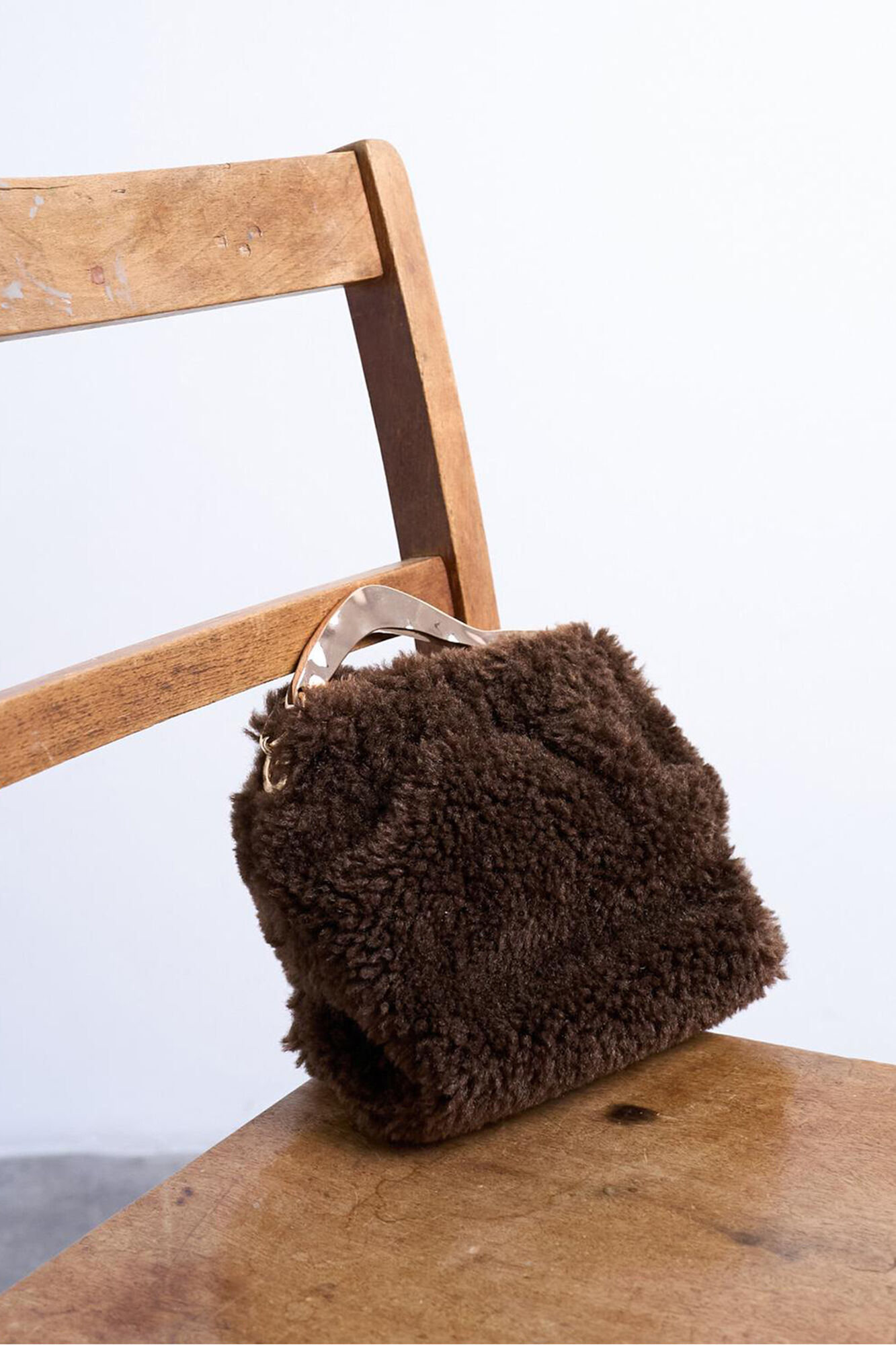 Topshop Mala de borrego