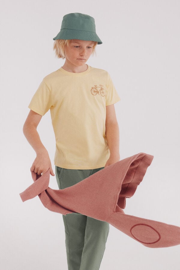 Springfield Kids Camiseta Bici ni&ntilde;o amarillo