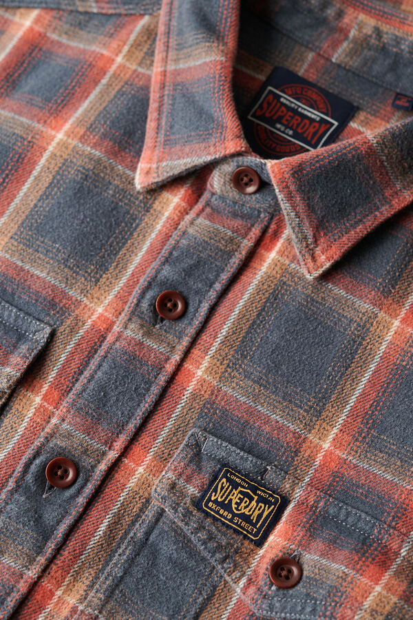 Superdry Camisa De Corte Cl&aacute;sico estampado