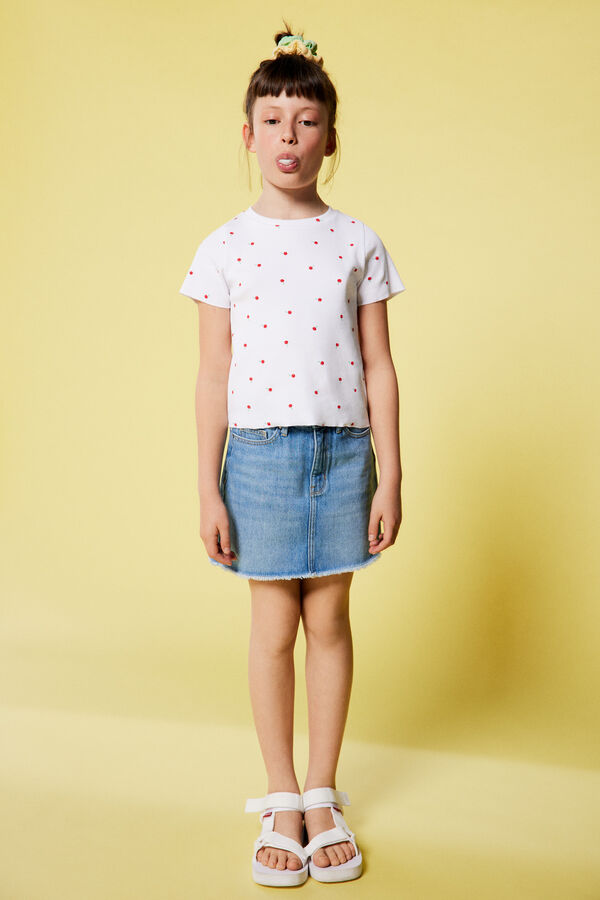 Springfield Kids Top cerezas ni&ntilde;a beige