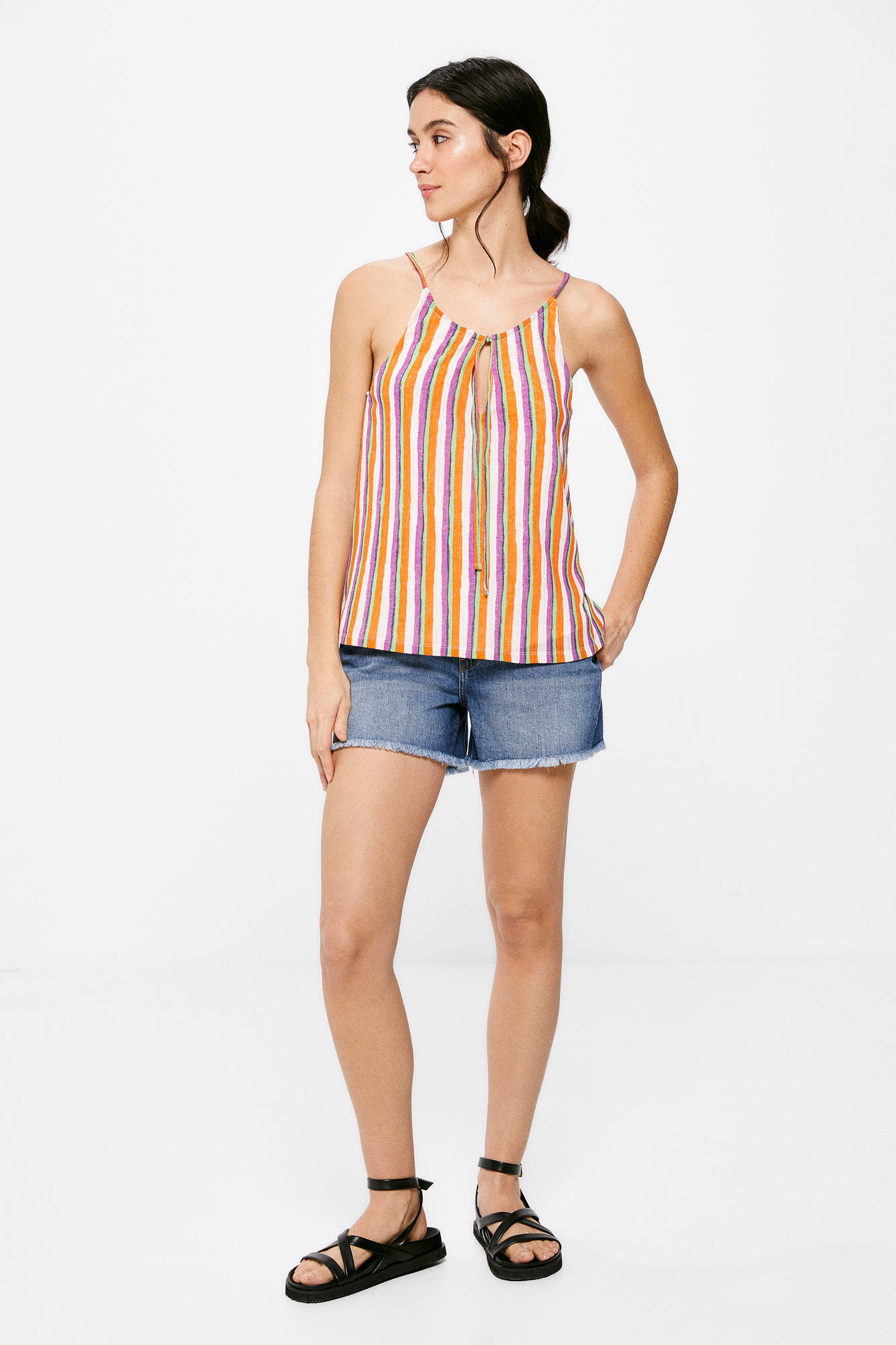 Springfield Top Halter Estampado