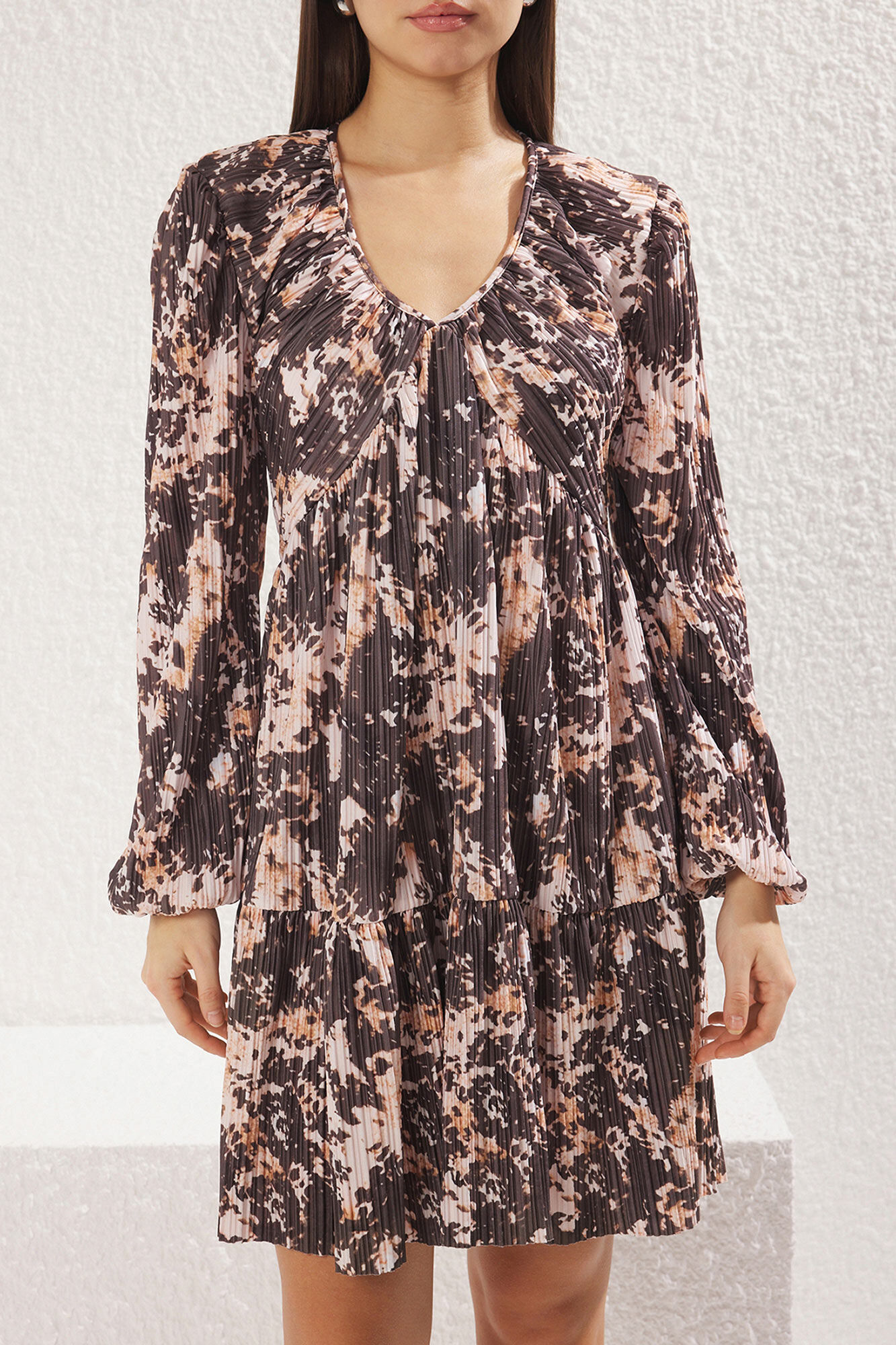 Trendyol Vestido mini con volantes