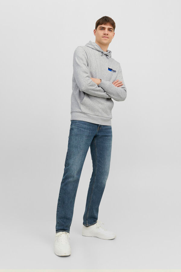 Jack & Jones Colete comprido acolchoado branco