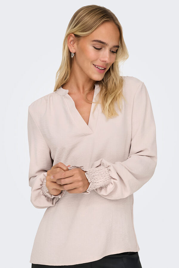Only Blusa fluida blanco