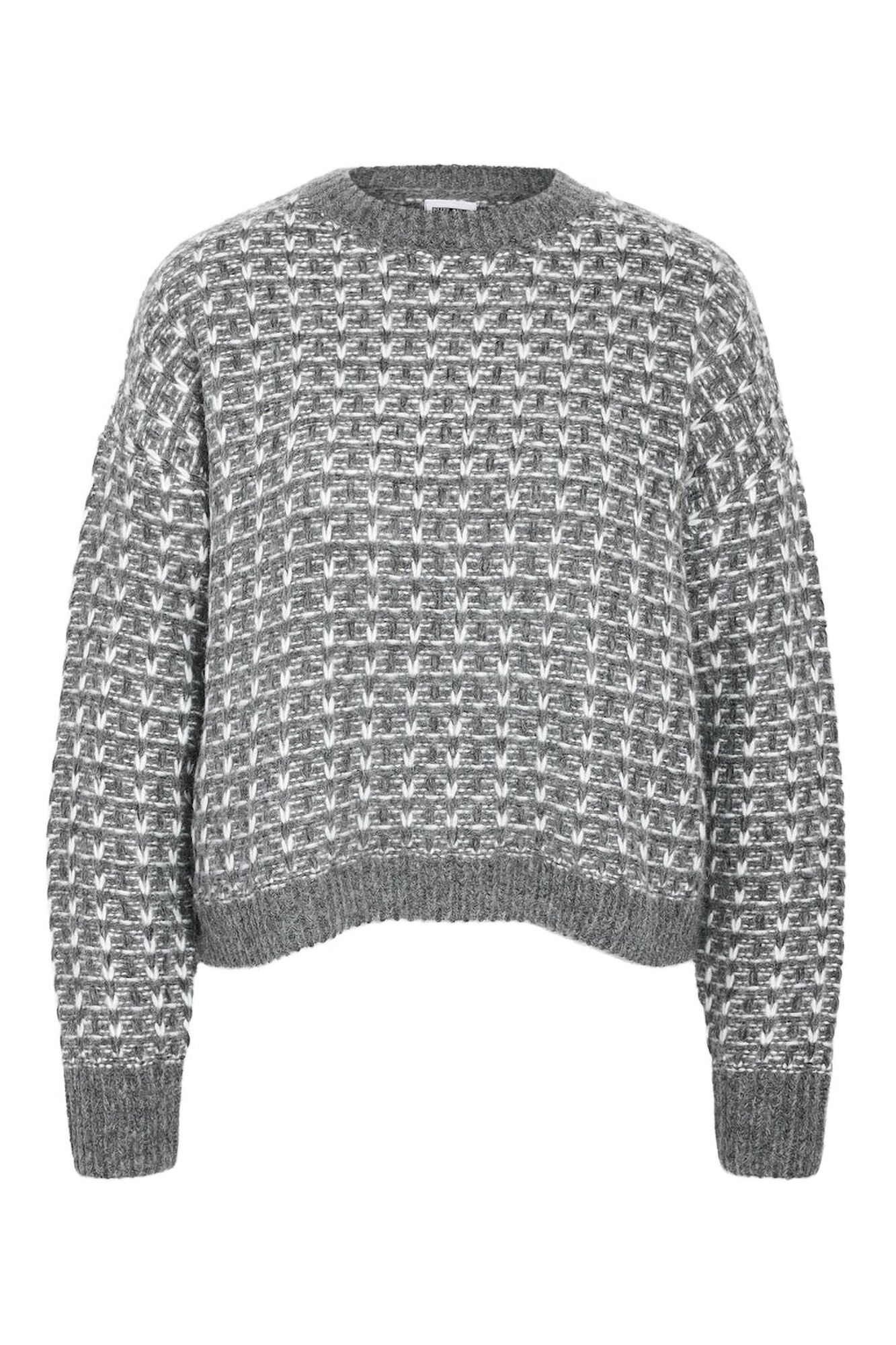 Noisy May camisola estruturado b&aacute;sico