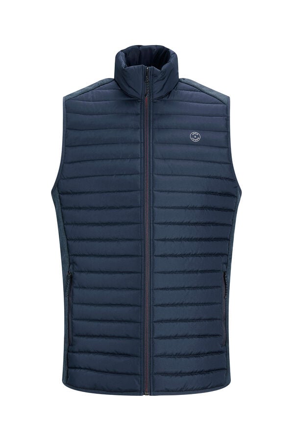 Jack & Jones PLUS Chaleco acolchado ligero PLUS azul