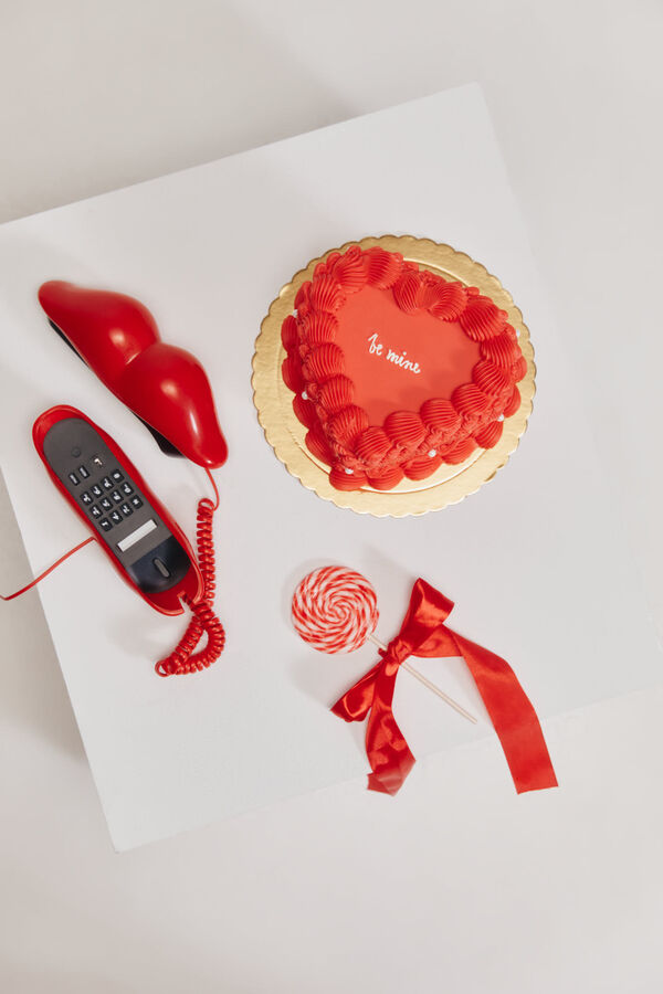 Springfield Jersey corazón intarsia estampado