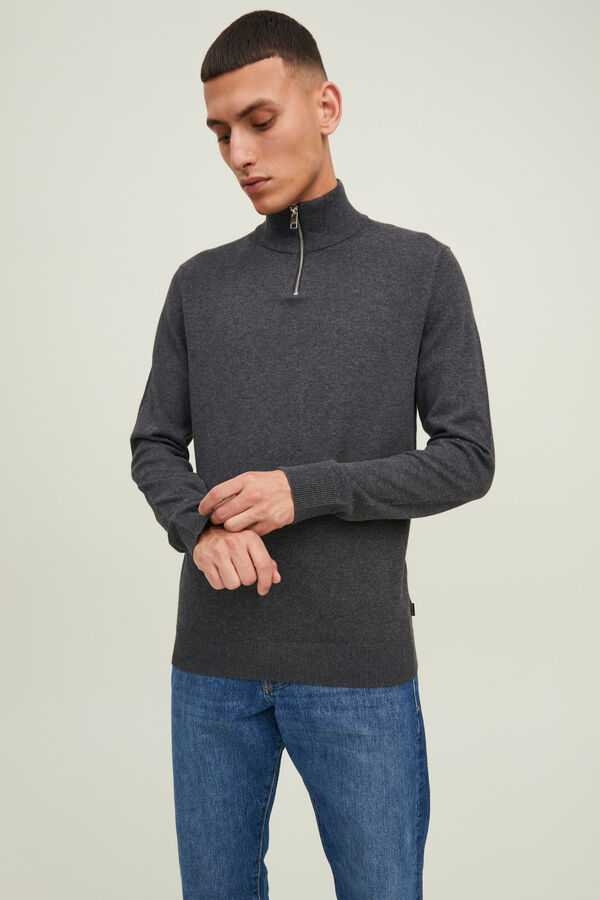 Jack & Jones Jersey regular fit gris