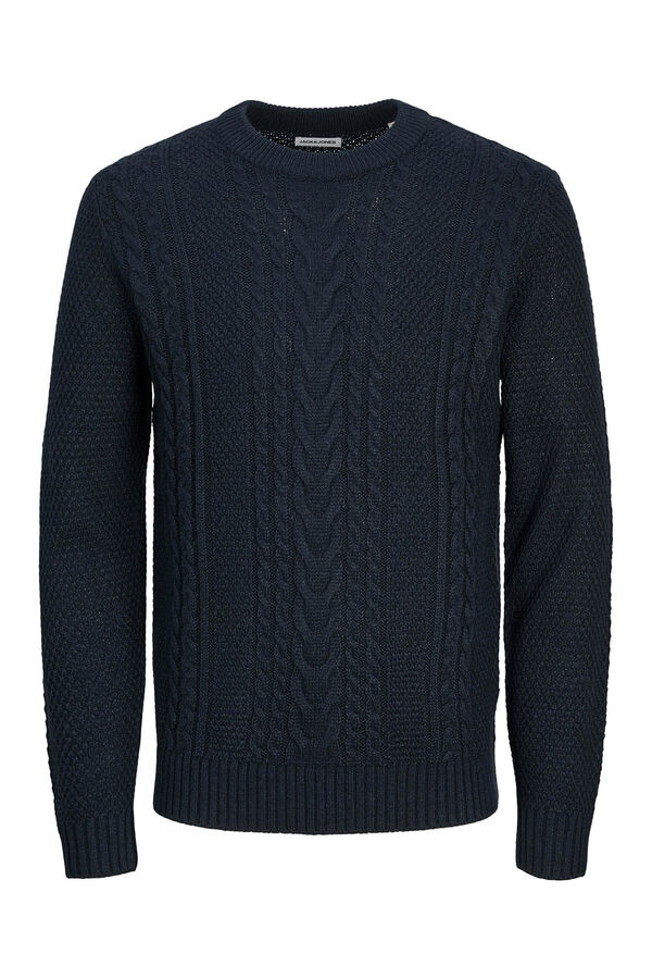 Jack & Jones Camisola textura azul