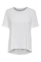 Springfield Camiseta de mujer de manga corta blanco