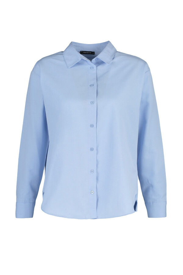 Trendyol Blusa fluida azul