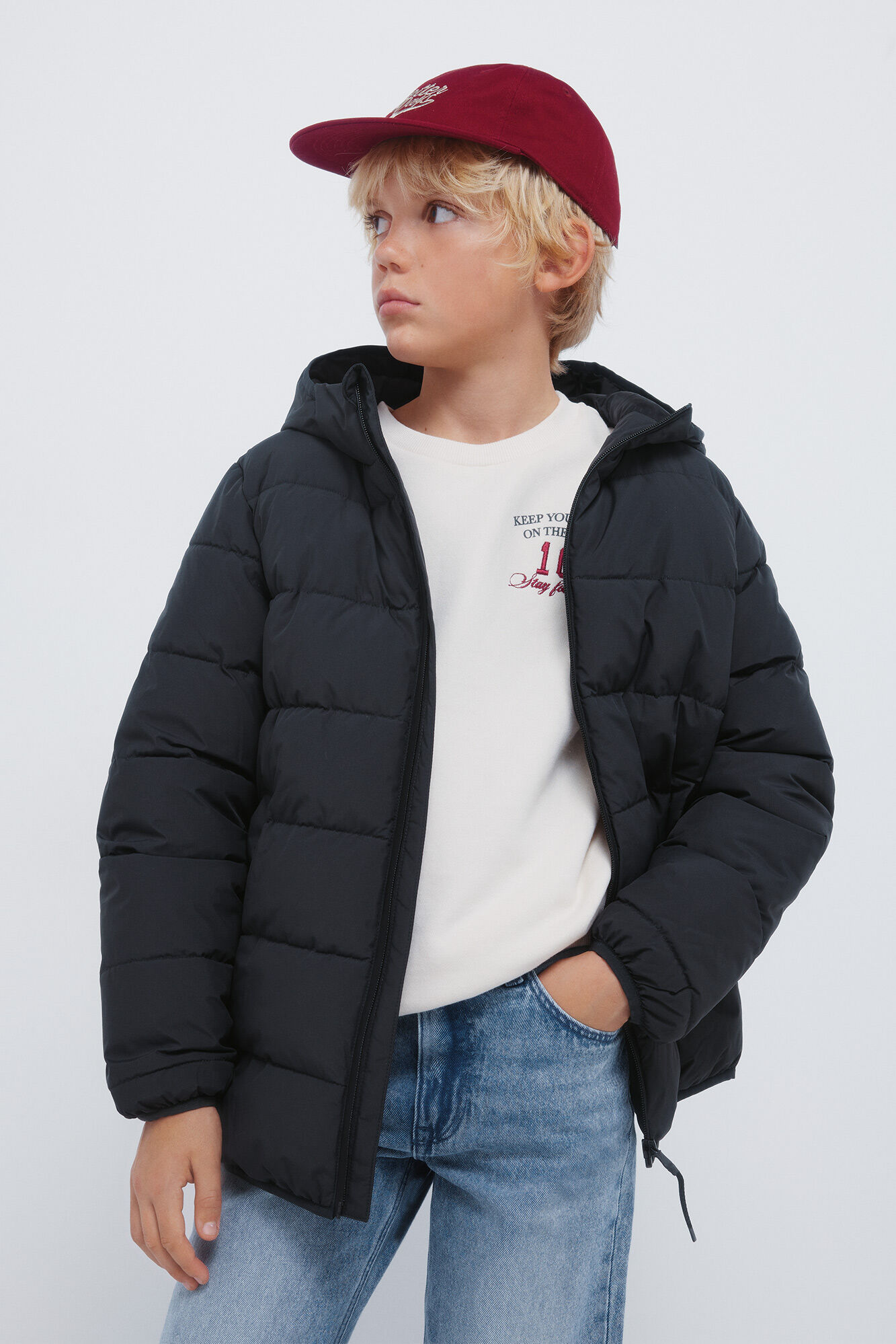 Springfield Kids Casaco acolchoada infantil