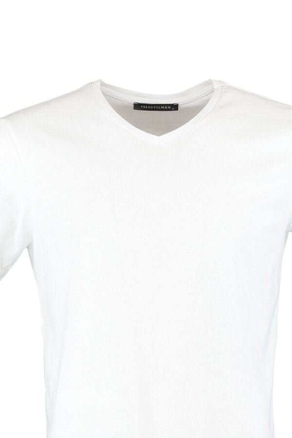 Trendyol T-shirt de manga curta  branco