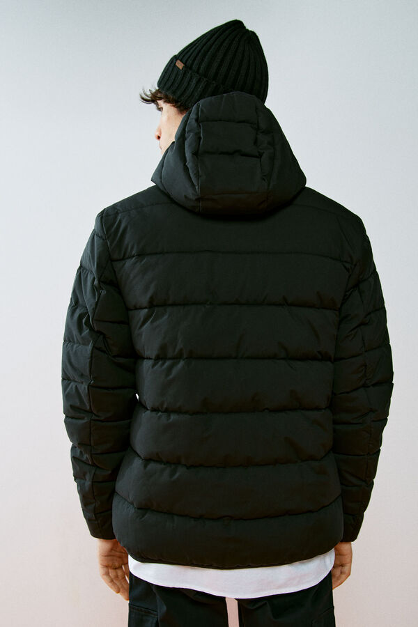Springfield Chaqueta acolchada t&eacute;rmica negro