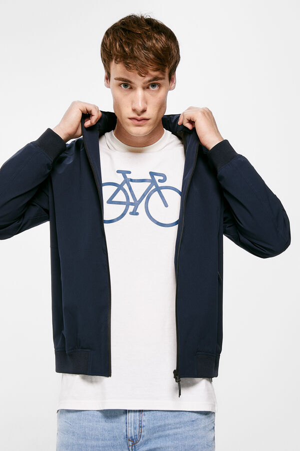 Springfield Chaqueta t&eacute;cnica azul