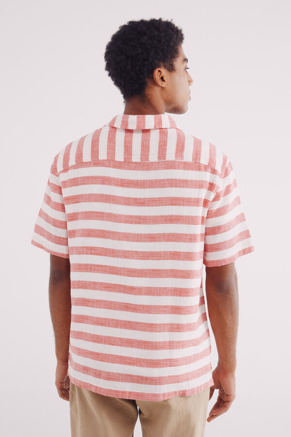 Springfield Camisa r&uacute;stica vermelho