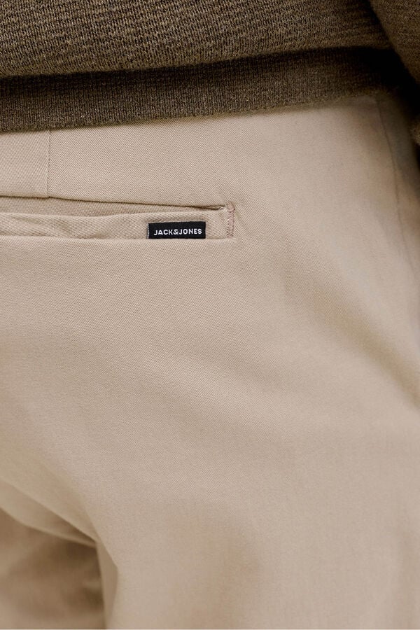 Jack & Jones Pantal&oacute;n chino relaxed tostado