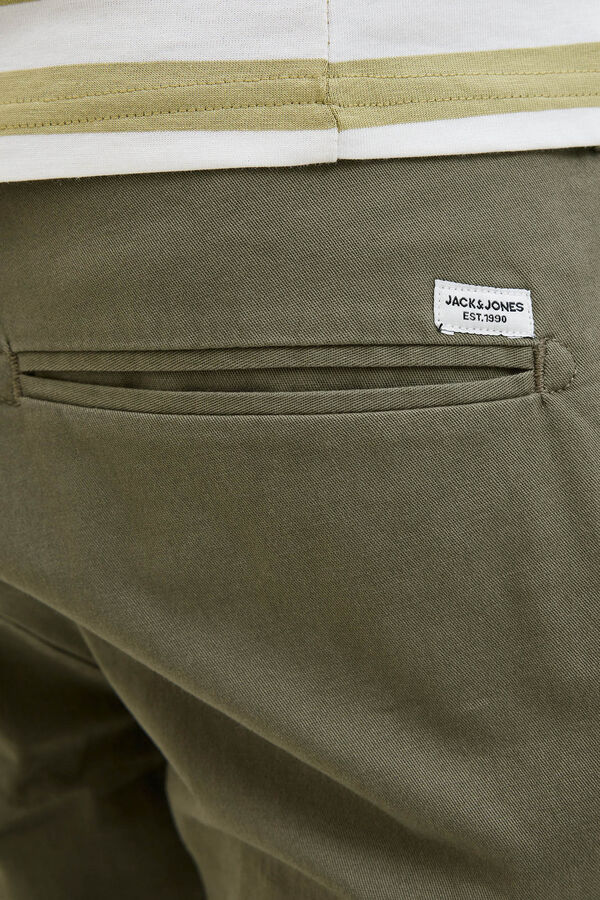 Jack & Jones Bermuda estilo chino regular fit tostado