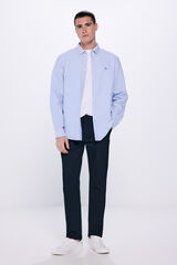 Springfield Pantal&oacute;n chino estampado slim fit negro