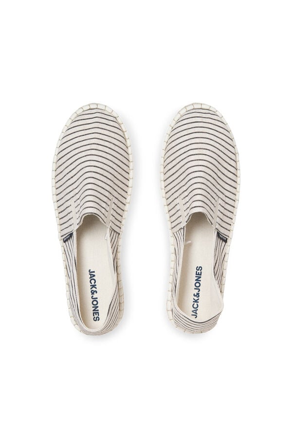 Jack & Jones Alpercatas de riscas branco