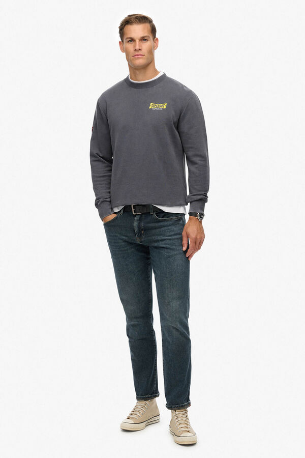 Superdry Sudadera loose azul