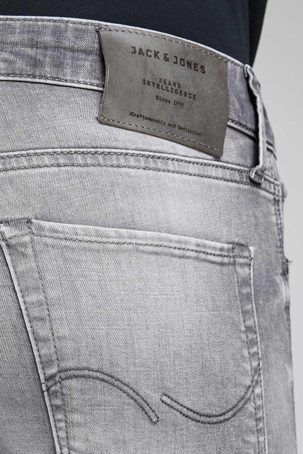 Jack & Jones Jeans slim fit gris