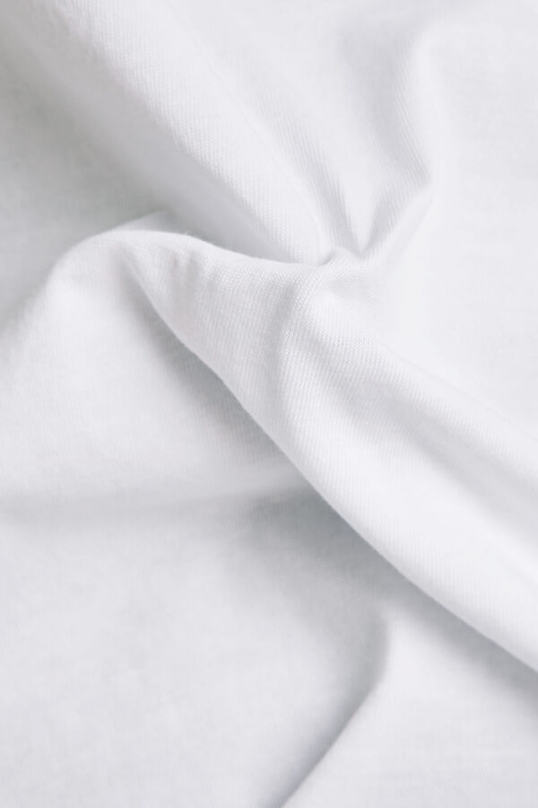 G-STAR Camiseta Distressed Logo blanco