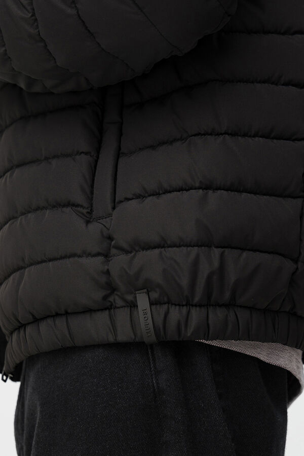 Tiffosi Blusa Semitransparente Drapeada preto