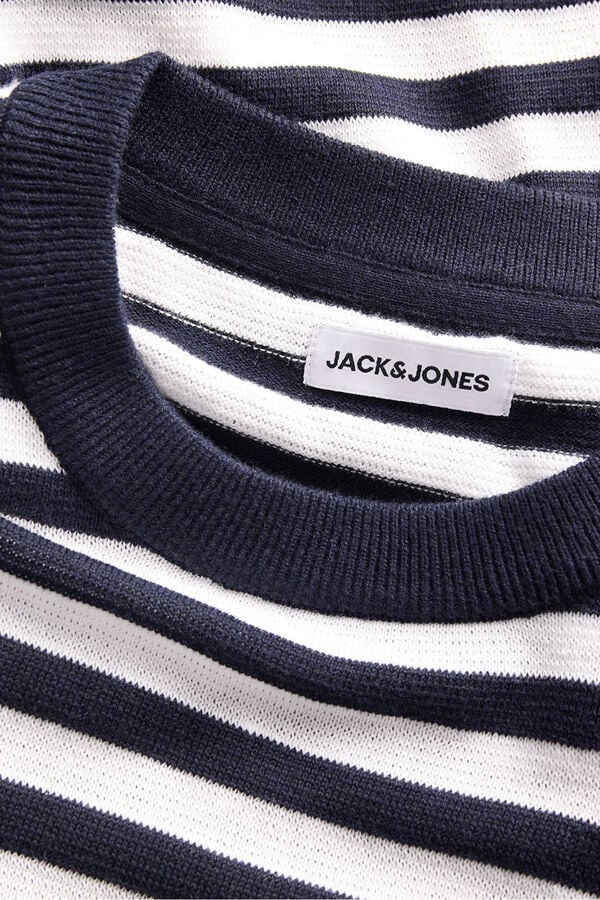Jack & Jones Camisola b&aacute;sica de malha azul