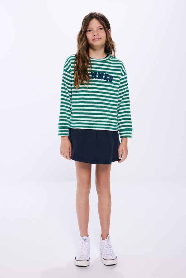 Springfield Kids Saia de mesa de menina azul