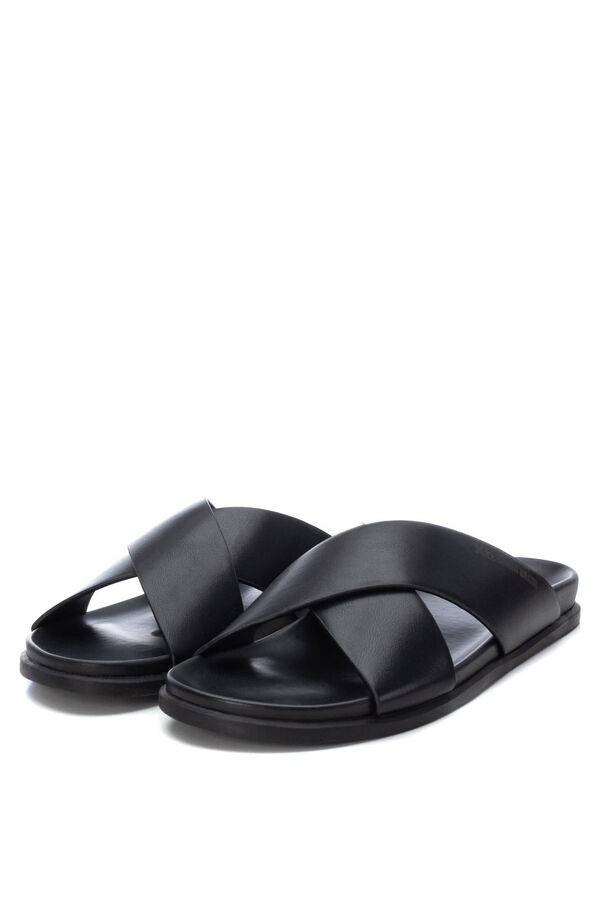 XTI Chinelos de dedo para homem preto