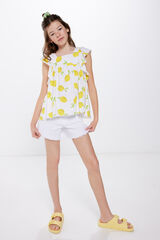 Springfield Kids T-shirt lim&otilde;es menina estampado