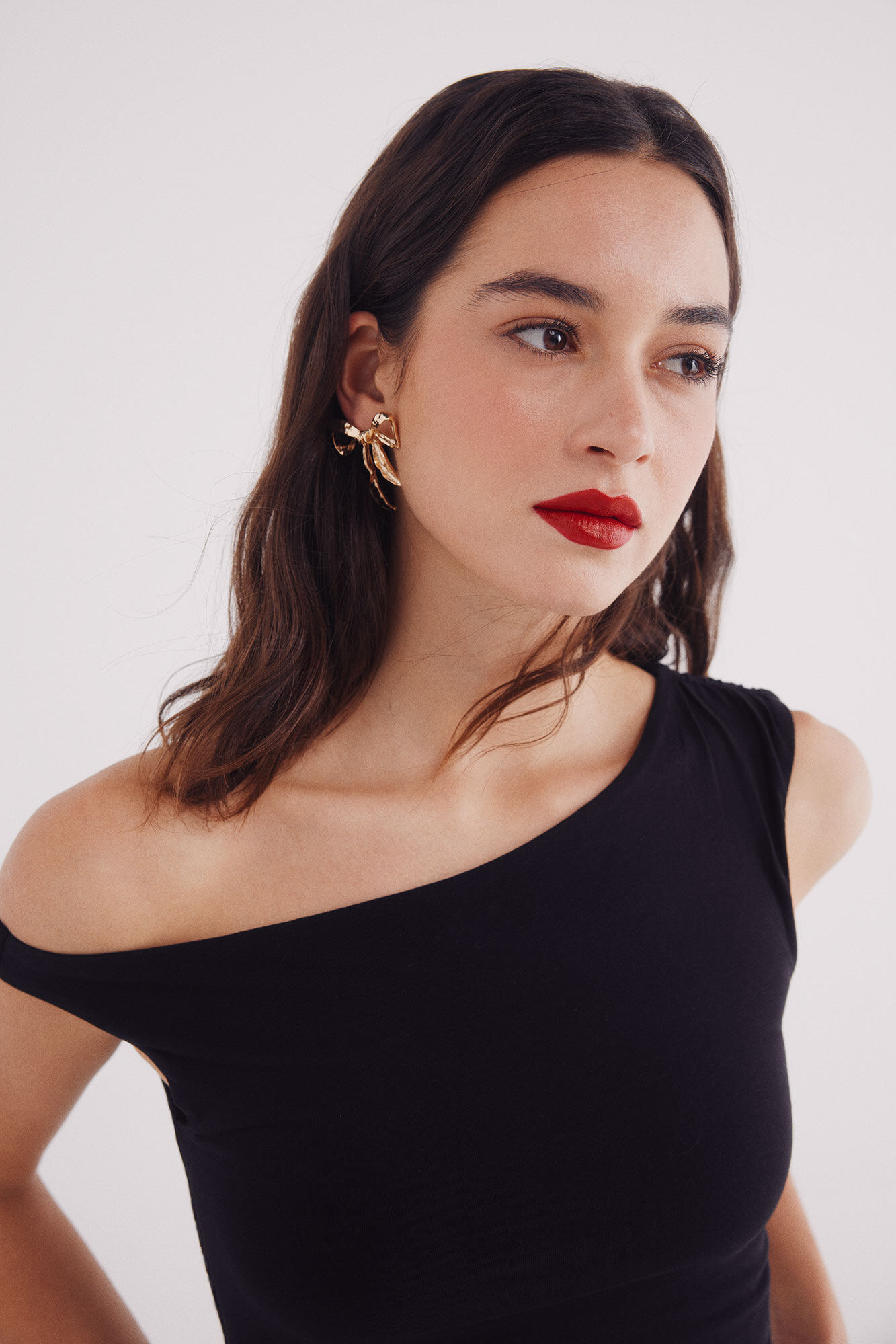 Springfield Top assim&eacute;trico liso