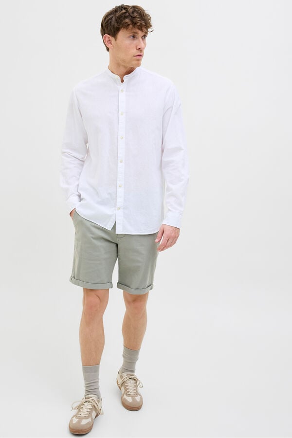 Jack & Jones Bermuda estilo chino regular fit verde