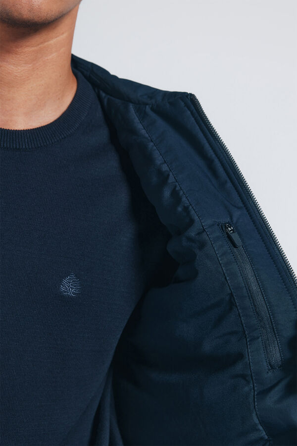 Springfield Cazadora acolchada aviador azul