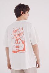 Springfield Camiseta Patolino bege