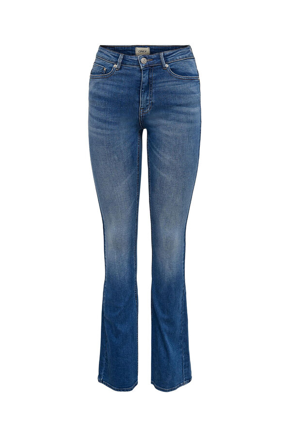 Springfield Jeans Flare azul medio