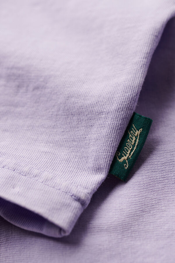 Superdry Camiseta suelta Neon Travel morado/lila