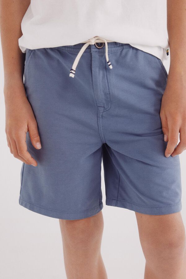 Springfield Kids Bermuda chino para ni&ntilde;o azul