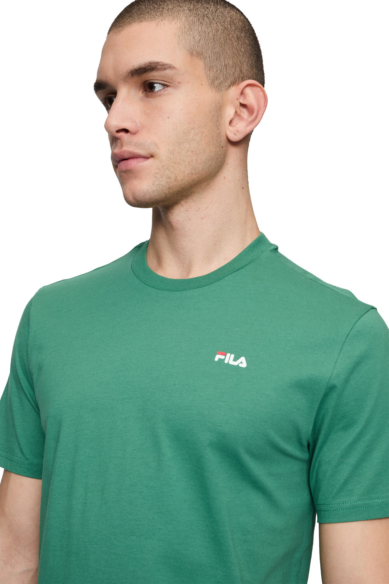 Fila T-shirt de homem de manga curta 