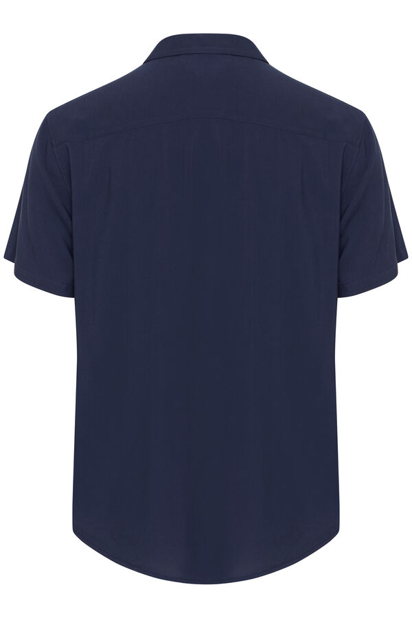 Blend Camisa de manga curta Bhauran  azul